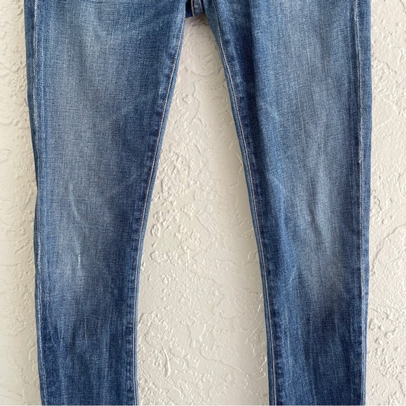 Citizens of Humanity racer low rise slash skinny jeans stretch 25 - Picture 5 of 13